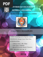 VALORES SENSIBLES ULTIMO XD
