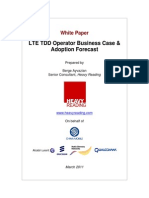 LTE TDD Operator Business Case & Adoption Forecast: White Paper