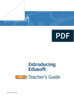 Edusoft Teachers Guide