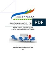 Panduan Model Desain Pelatihan Pendidikan