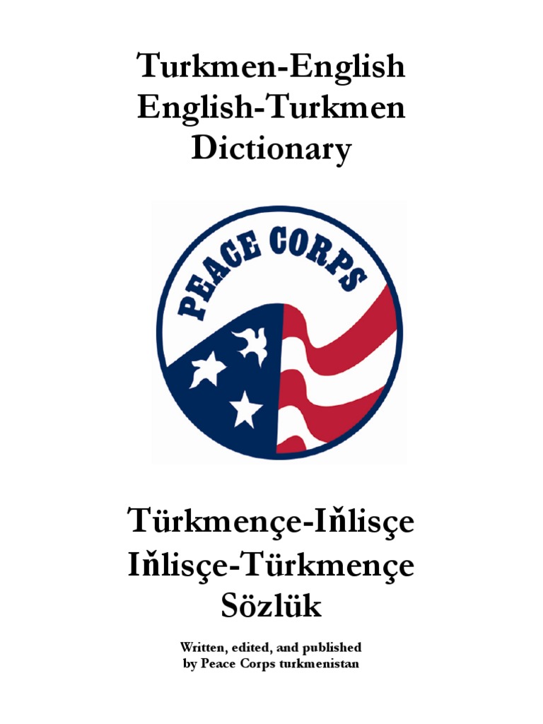 English Turkmen English Dictionary