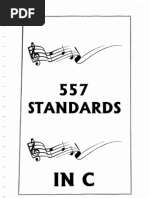 557 Jazz Standards Swing to Bop in c (Real Book, Sheet ...