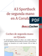 Audi A3 Sportback de Segunda Mano en A Coruña PDF