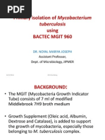 BD MGIT TBC Identification Test Overview | PDF | Mycobacterium ...