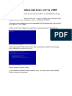 Makalah Instalasi Windows Server