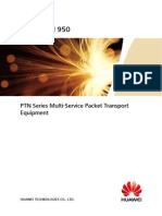 OptiX PTN 950 Packet Transport Platform Product Brochure