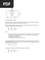 The Ideal Transformer: Load Impedance Apparent Power