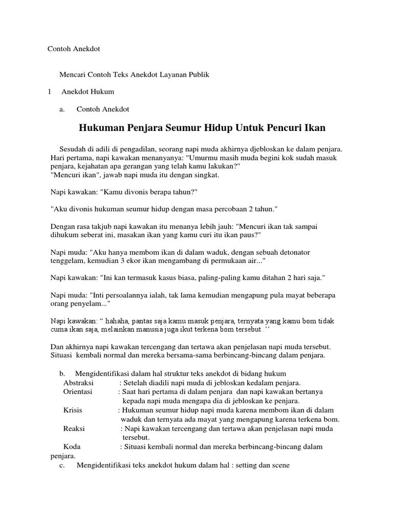 Contoh Anekdot tentang layanan publik.docx