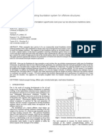 Modelling of M onopile-footing Foundation System for Offshore Structures