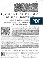 CT [1654 Ed.] t1 - 07 - Quaestio 1, De Sacra Doctrina