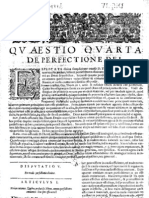 CT [1654 Ed.] t1 - 10 - Quaestio 4 + 5, De Perfectione Dei + de Bono in Communi
