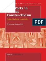 GLASERSFELD, Ernst Von - Key Works in Radical Constructivism PDF