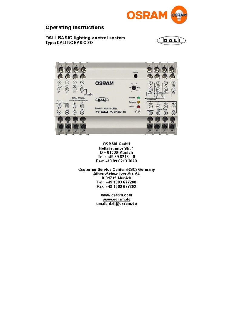 BASIC Control Unit PDF PDF Switch Control Theory
