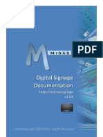 MIDAS Digital Signage Documentation v1.06