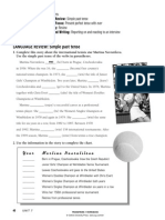 Working With Simple Past and Present Perfect PDF