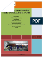 Elaboracion Del Manual para PCPI de Orientacion Socio-Laboral PDF