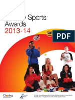 Chorley Sports Awards Entry 2014