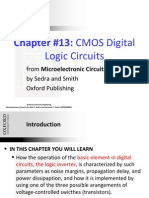 CMOS Digital Logic Circuits Chapter Summary