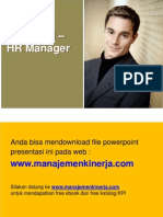 Template - Tabel KPI HRD Manager