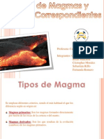 Tipos de Magma y Metales Contenidos