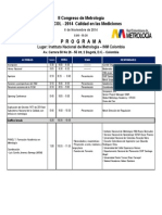 Programa Metrocol 2014 PDF
