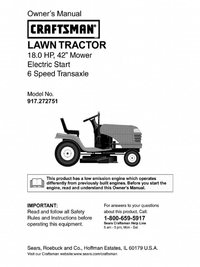 Craftsman Riding Mower Ct 10000 | Tractor | Clutch. Ford 914 Mower Deck  Manual ...