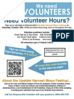 Festival Volunteer Flyer 1