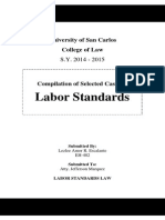 Labor Standards: University of San Carlos College of Law