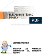 El Expediente Tecnico de Obra PDF