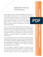 Ensayo Derecho Penal Internacional PDF
