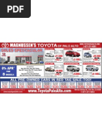 Download Toyota of Palo Alto  We serve Sunnyvale Mountain View - Print Ad Used Cars Corolla Yaris Camry Prius Highlander Rav4 2010 by Toyota of Palo Alto SN24254256 doc pdf