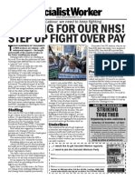SW Leaflet For Striking Health Workers