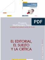 Editorial, Suelto y Crítica PDF