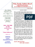 HFC October 12 2014 Bulletin Revised