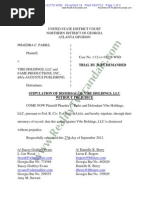 Phaedra Parks Vs Vibe - Dismissed PDF