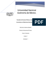 Gutierrez Bedolla Rita Rocio-Derecho internacional privado- Unidad 1- Actividad 1.docx