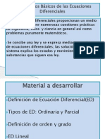 Tema I Conceptos Basicos de Ecuaciones Diferenciales PDF