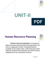 Human Resource Planning