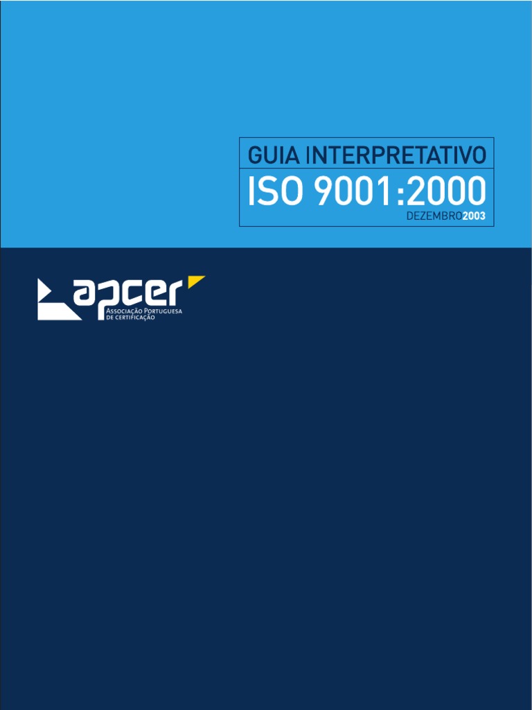 ISO 9001-2000 - Guia Interpretativo APCER | PDF | Qualidade (negócios ...