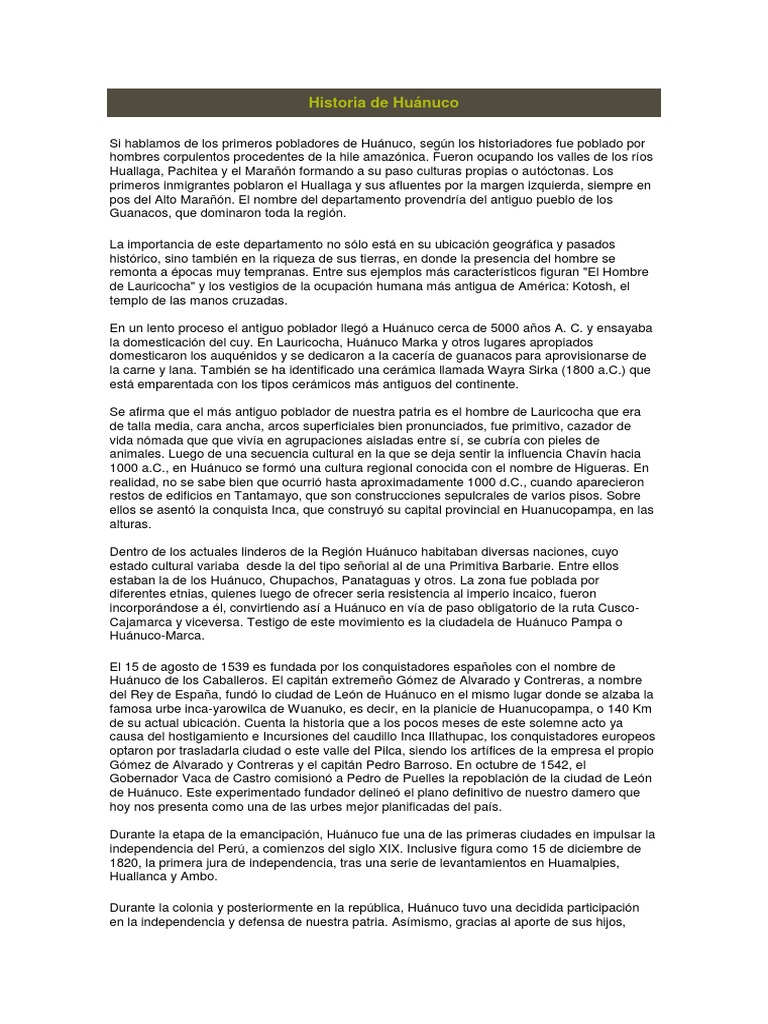 Historia de Huánuco.docx