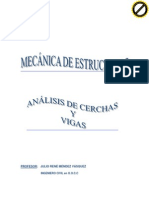05 - Análisis de Cerchas y Vigas PDF