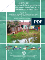 Informe - Del - Taller para - El - Diagnostico - y - Seguimiento de - La - Acuicultura - de - Pequeña - Escala - y - Recursos - Limitados - en - America - Latina PDF