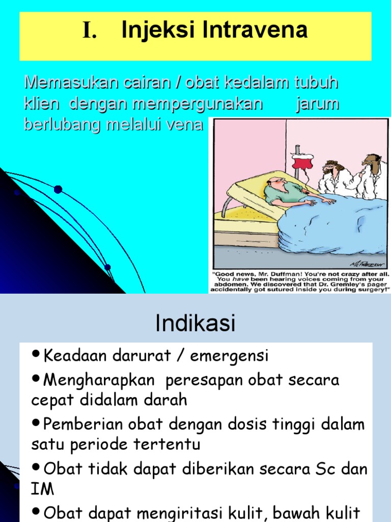 Teknik dan Jenis Injeksi Obat | PDF | Sains & Matematika