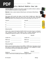 Density Determination Lab Experiment | PDF | Density | Volume