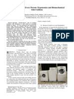 Ergonomic Analysis of Washing Machine Postures