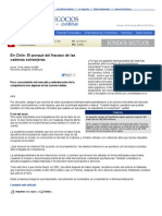 EyN - en Chile - El Porqué Del Fracaso de Las Cadenas Extranjeras PDF