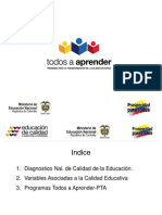 Presentación Todos A Aprender - MEN 30-07-12 PDF