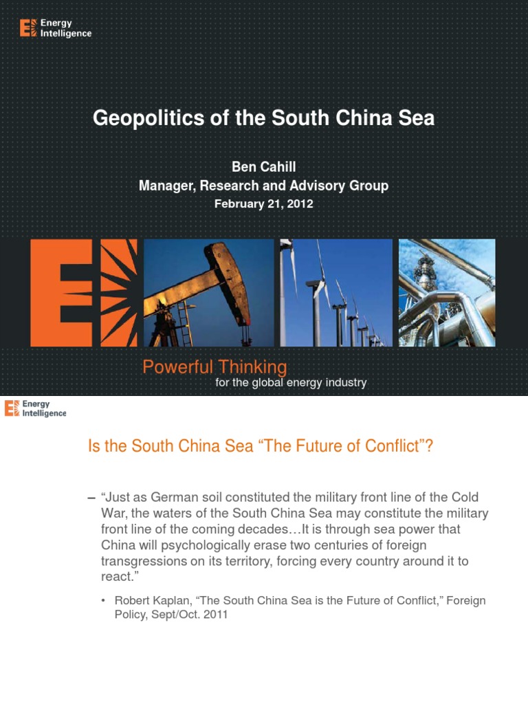 Geopolitics of the South China Sea | PDF | South China Sea | Exclusive ...