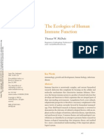 Antropología Ecologica - The Ecologies of Human Immune Function PDF