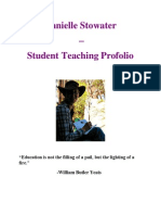 Danielle Stowater - Student Teaching Profolio